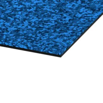 Limited Time Seadek 40" X 80" 6mm Two Color Full Sheet - Brushed Texture - Aqua Camo/Black (1016mm X 2032mm X 6mm)