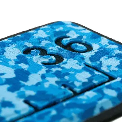 Seadek 36" Routed Ruler - 6mm - Brushed Texture - Aqua Camo/Black Don't Miss Out