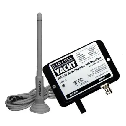 High Quality Digital Yacht Ais100 Ais Usb Receiver W/Qmax Portable Antenna