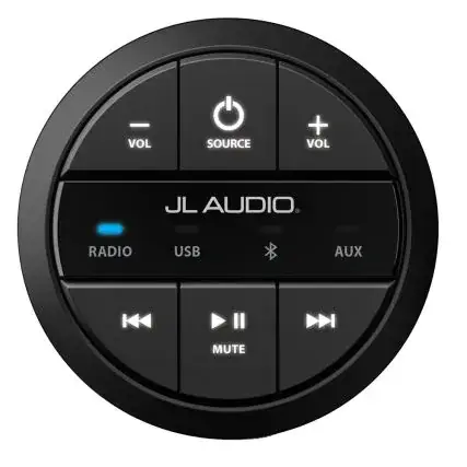 Authentic Jl Audio Mmr-20-Be Round Wired Remote F/Mediamaster