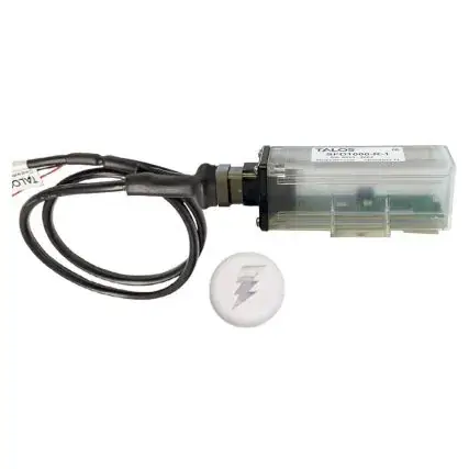 Instant Buy Talos Remote Housing Lightning Detection System W/10' Cable - White Round Indicator W/Translucent Housing