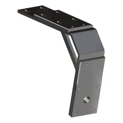 Buy Online Power-Pole Deck Mount - 13" Aft - 11" Drop - Black