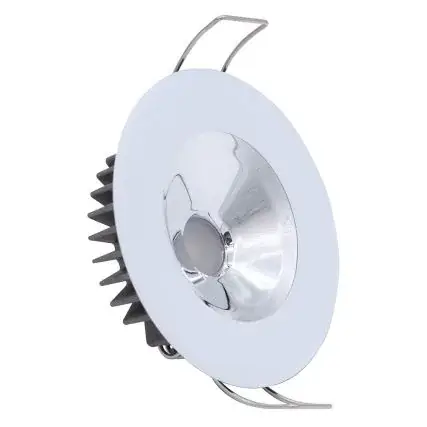 Lumitec Illusion Flush Mount Led Down Light - Warm White - Dimming - White Housing - Chrome Reflector Mega Sale