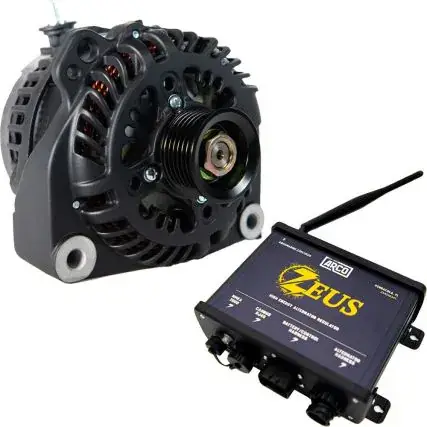 While Supplies Last Arco Zeus A225s Vortec Alternator W/Terminal Block & Zeus High-Energy Alternator Regulator