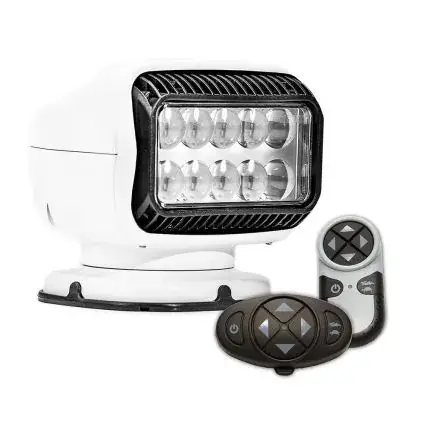 Golight Radioray Gt Series Permanent Mount - White Led - Wireless Handheld & Wireless Dash Mount Remotes Save Now
