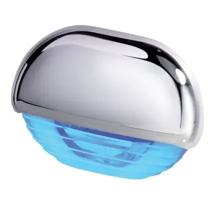 Best Choice Hella Marine Easy Fit Step Lamp - Blue Chrome Cap