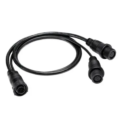 Humminbird 14 M Silr Y - Solix/Apex Side Imaging Left-Right Splitter Cable Last Chance