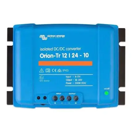 Victron Orion-Tr Dc-Dc Converter - 12 Vdc To 24 Vdc - 10a Isolated Professional Grade