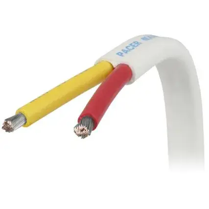 Pacer 16/2 Awg Safety Duplex Cable - Flat Cable - Red/Yellow - 250' Same Day Shipping