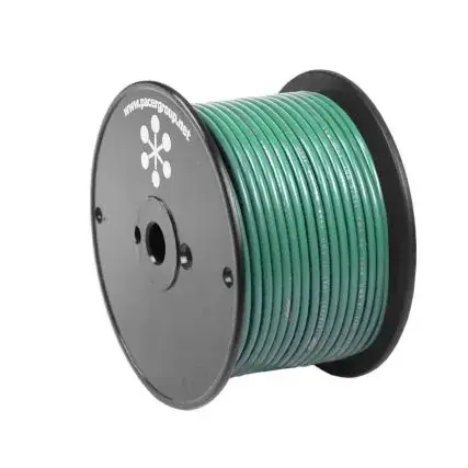 Same Day Shipping Pacer Green 16 Awg Primary Wire - 100'