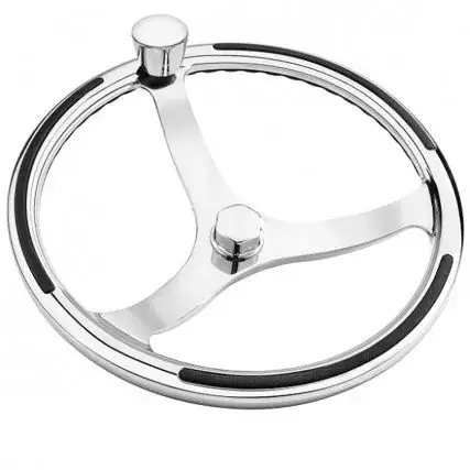 Affordable Schmitt Primus 15.5″ Stainless Steel Steering Wheel