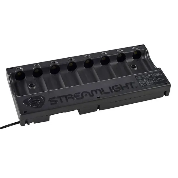Best Seller STREAMLIGHT SL-B26 8-Unit Li-Ion Battery Bank Charger with 120V/100V AC (20221)