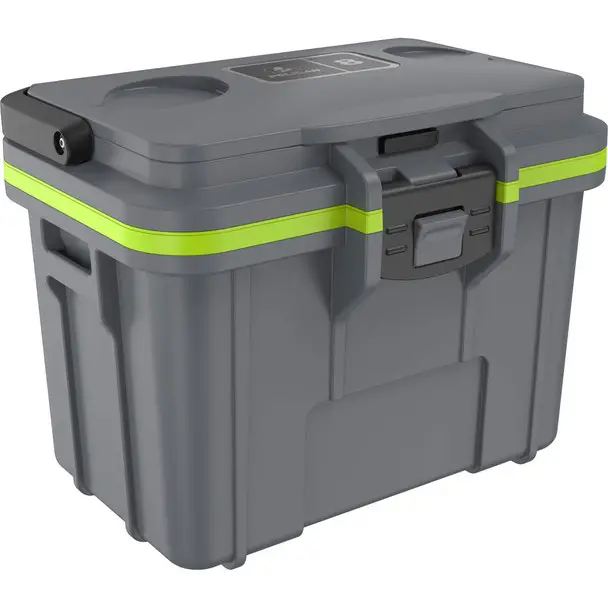 PELICAN 8QT Elite Dark Gray/Green Personal Cooler (8Q-1-DKGRYEGRN) Genuine