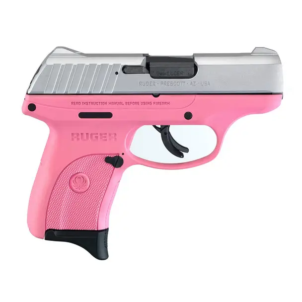 Markdown RUGER EC9s 9mm Luger 3.12in 7rd Pink Semi-Automatic Pistol (3296)