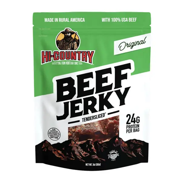 Professional Grade HI-COUNTRY Original 3oz Beef Jerky Bag (1045)