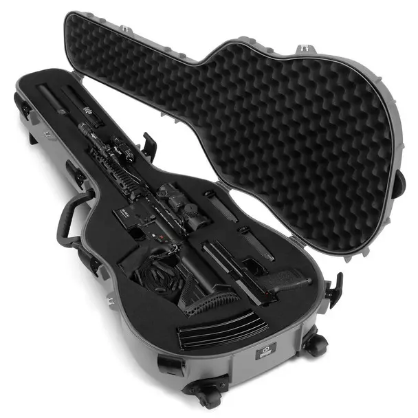 Bargain SAVIOR EQUIPMENT Ultimate 45in Gray Guitar Hard Rifle Case (RC-GT-ACOUSTIC-GS)