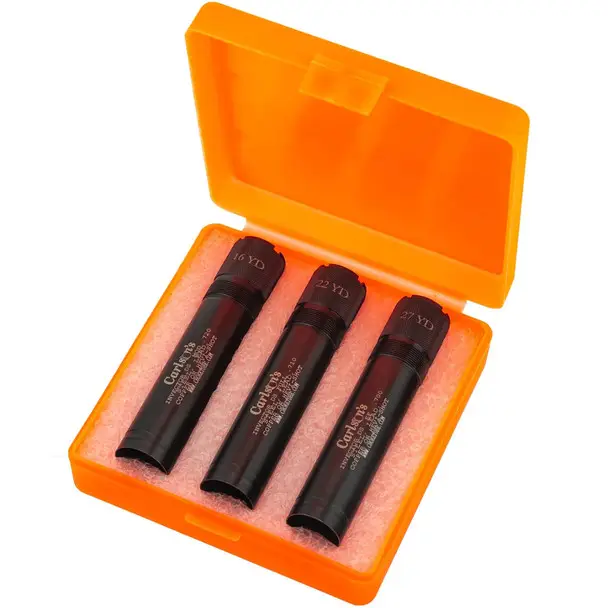 Authentic CARLSONS Browning Invector DS 12ga Trap Pack Choke Tubes (17204)