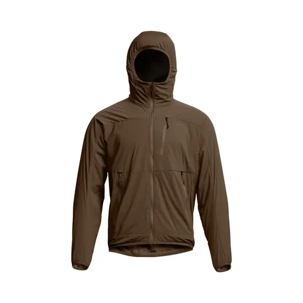 Cheap SITKA Men's Ambient 100 Mud Hooded Jacket (600410-MD)