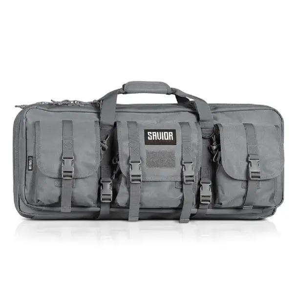 Premium SAVIOR EQUIPMENT American Classic Double Short Barrel Rifle SW Gray Bag (RB-3212DG-V1-GS)