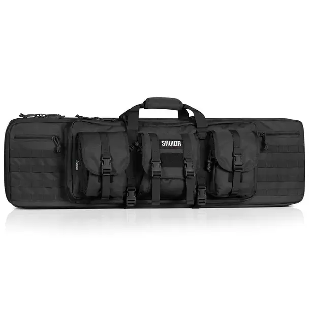 Brand New SAVIOR EQUIPMENT American Classic Double Rifle Obsidian Black Bag (RB-4212DG-V1-BK)