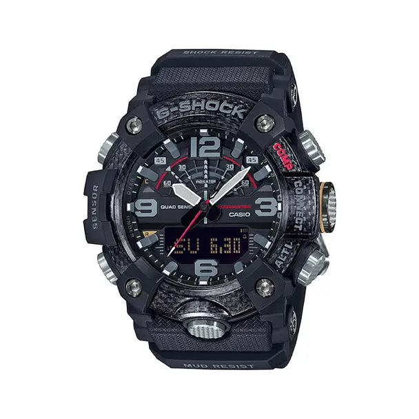 CASIO G-Shock Tactical Mudmaster Analog-Digital Black Watch (GGB100-1A) While Supplies Last