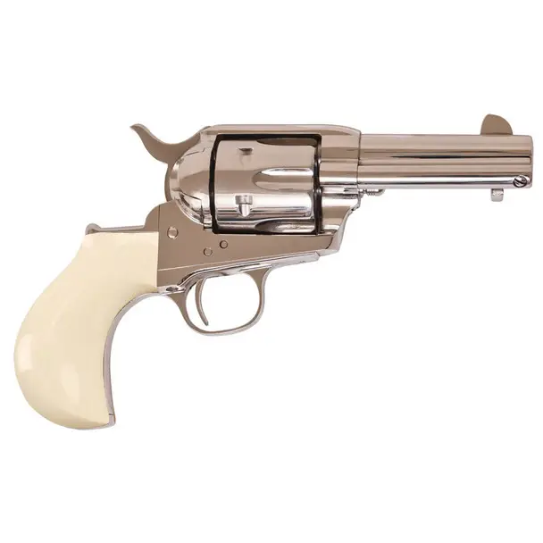 CIMARRON Thunderer Doc Holliday Combo 3 1/2" .45lc NICKEL TRU-IVORY (CA346DOC) Popular