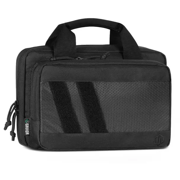 Markdown SAVIOR EQUIPMENT Specialist Series Obsidian Black Soft Double Pistol Bag (HC-DGSPORT-WS-BK)