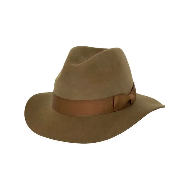 OUTBACK TRADING Classic Oak Brown Wool Hat (1166-BRN) Budget