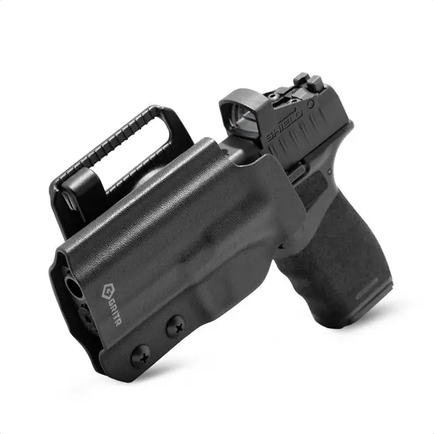 Premium GRITR OWB Kydex Left Hand Gun Holster for Springfield Armory Hellcat