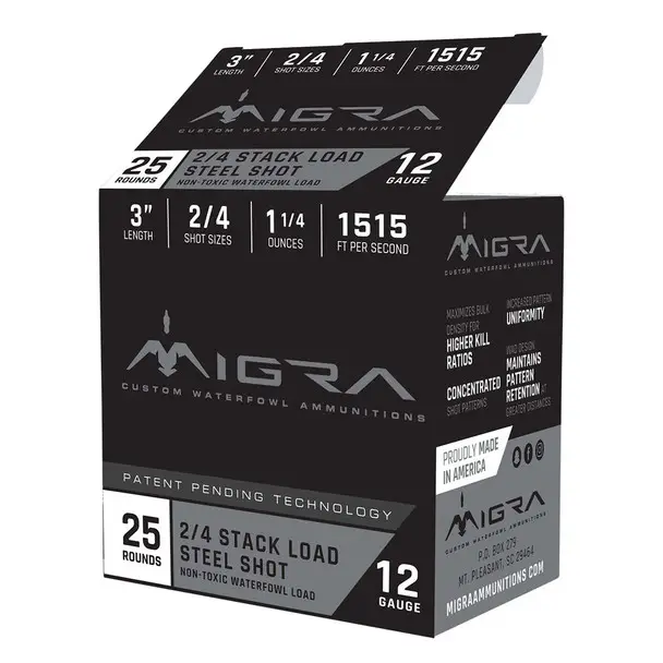 MIGRA Combinational 12Ga 3in 4/6 Stack Load Steel 10rd/Box Shotshell (M-12S4-6) Free Returns