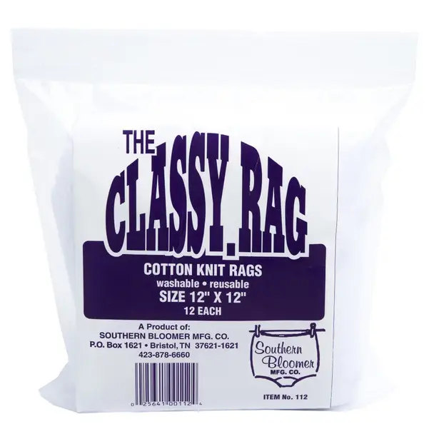 Southern Bloomer Cotton Cloth, 12"X12", 12 Per Bag #112 Free Returns