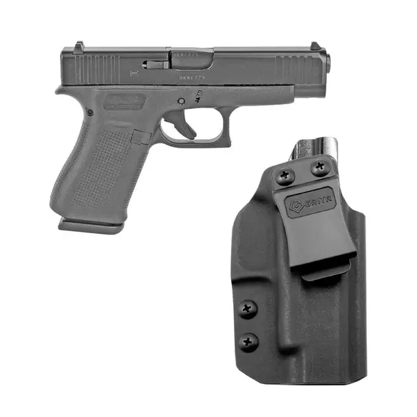 Discount GLOCK G48 9mm 4.17" 10rd Semi-Auto Pistol and GRITR IWB Right Hand Holster (GLO-UA4850201+GRIT-IWB-GLOCK-48-R)