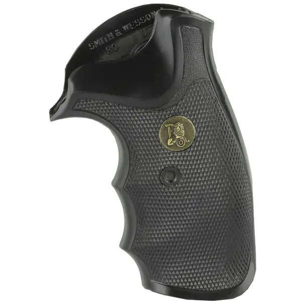 Pachmayr Grip, Gripper, Fits S&W J Frame Round Butt with Finger Grooves, Black 3249 Get Yours