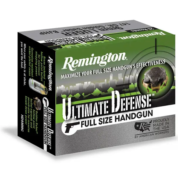 Hot Picks REMINGTON Ultimate Defense 40 S&W 165Gr BJHP 20rd Box Bullets (28957)