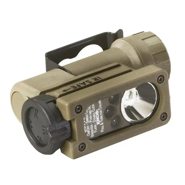 Top Pick STREAMLIGHT Sidewinder Compact 55 Lumens Flashlight with Helmet Mount & Batteries (14102)