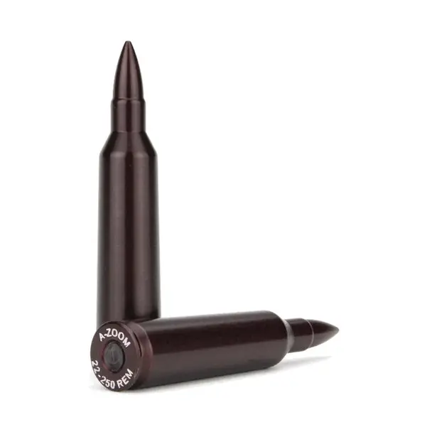 Reduced Price A-ZOOM Precision Metal 2-Pack of 22-250 Rem Snap Caps (12254)