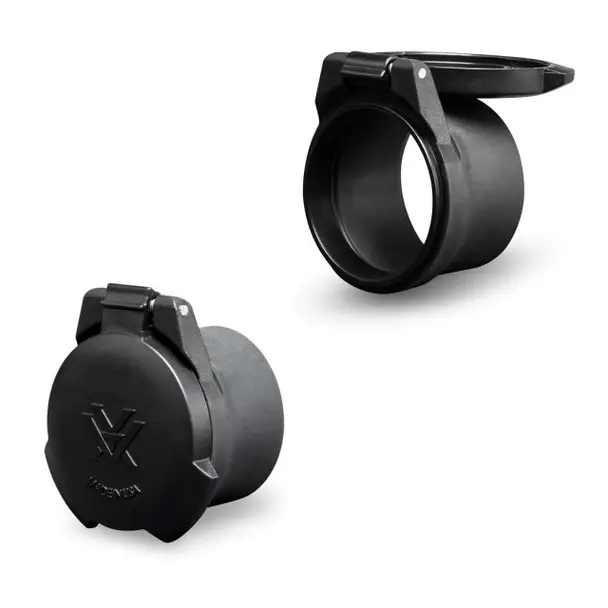 Discount VORTEX Defender 40-46mm Eyepiece Flip Cap And Objective 40 Defender Flip Cap (E-10+O-40)