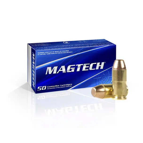 Free Returns MAGTECH 40 S&W 180 Grain FMJ Flat Ammo, 50 Round Box (40B)