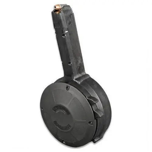 Special Discount RWB High Capacity Drum Magazine (GL9MM50RD) for Glock 9mm 50rd
