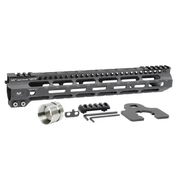 Hot Deal MIDWEST INDUSTRIES Ultra Lightweight 12.625in Free Float Handguard (MI-ULW12.625)