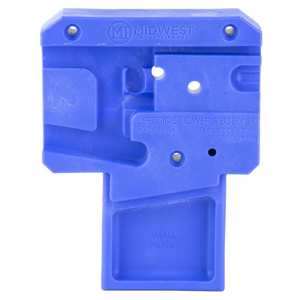Best Price Midwest Industries Lower Receiver Block, Polymer Construction, Fits 308 Winchester/762NATO Recevicers, Blue MI-LRB308