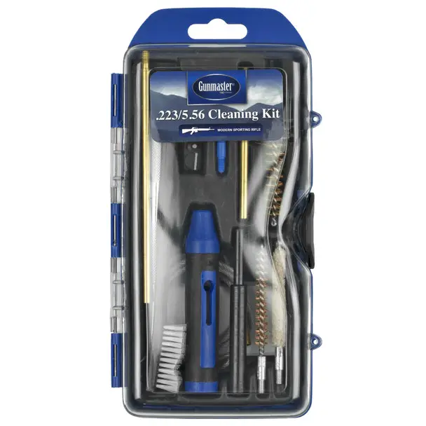 Luxury DAC Gunmaster AR Rifle Cleaning Kit, 17 Pieces, 223/556MM, Includes Pull Through Rod, Punch, Pick and 6 Piece Driver Set GM223AR