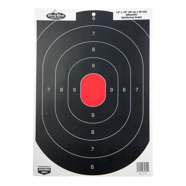 BIRCHWOOD CASEY Dirty Bird 12x18in Oval Silhouette Targets, 50-Pack (35609) Grab Now