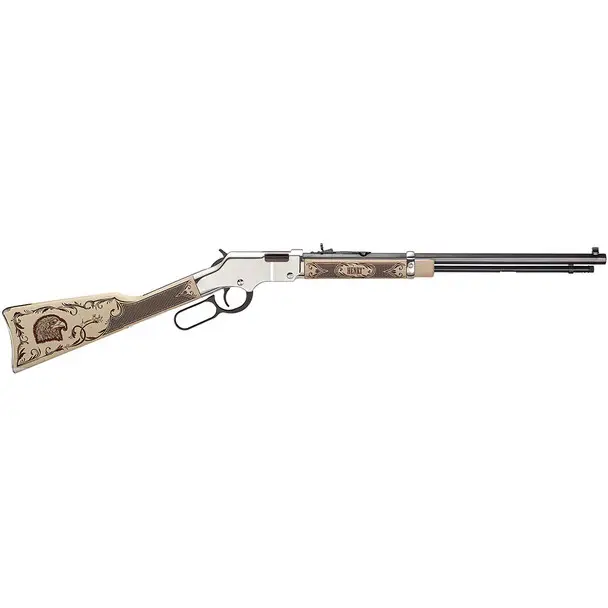 HENRY American Eagle 22 S/L/LR 20in 16rd/21rd Nickel Lever Action Rifle (H004AE) Buy Direct
