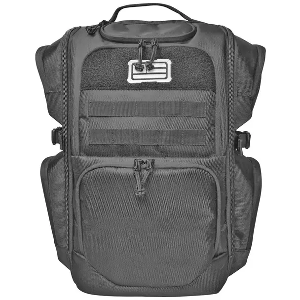 Latest Evolution Outdoor Tactical 1680 Series, Tactical Backpack, Black Color, 1680 Denier Polyester 51292-EV