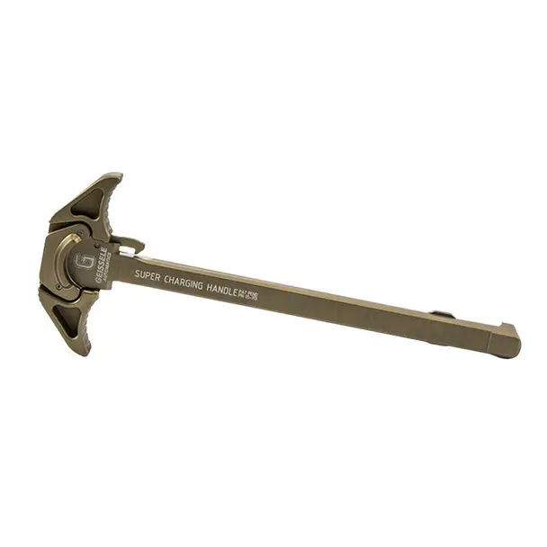 Hot Deal GEISSELE AUTOMATICS Super AR-10 7.62 Desert Dirt Charging Handle (05-476S)