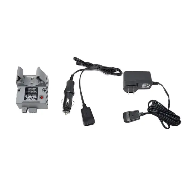 Bargain STREAMLIGHT Stinger Smart Charger Holder with 100V/120V AC Charge Cord and 12V DC Car Charge Cord (22051-22060-75105-BUNDLE)