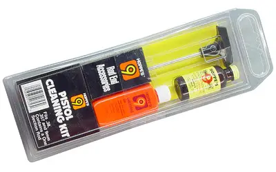 HOPPE'S 9mm .38 .357 and .380 Caliber Pistol Aluminum Rod Cleaning Kit Clamshell Pack (PCO38B) Discount