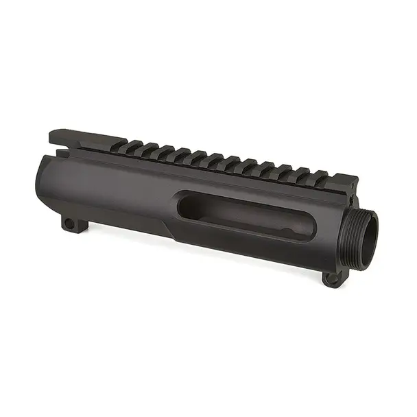 Nordic Components NC15 Extruded Stripped Upper, Fits AR15, Blk Finish, Upper Receiver Eliminates Dust Cover/Forward Assist, Compatible with Milspec BCGs/Charging Handles/Barrels/Most Handguards, Flat Top Picatinny Rail, 7029-T6 Alm, 10oz NC15-UR-EXT Same Day Shipping