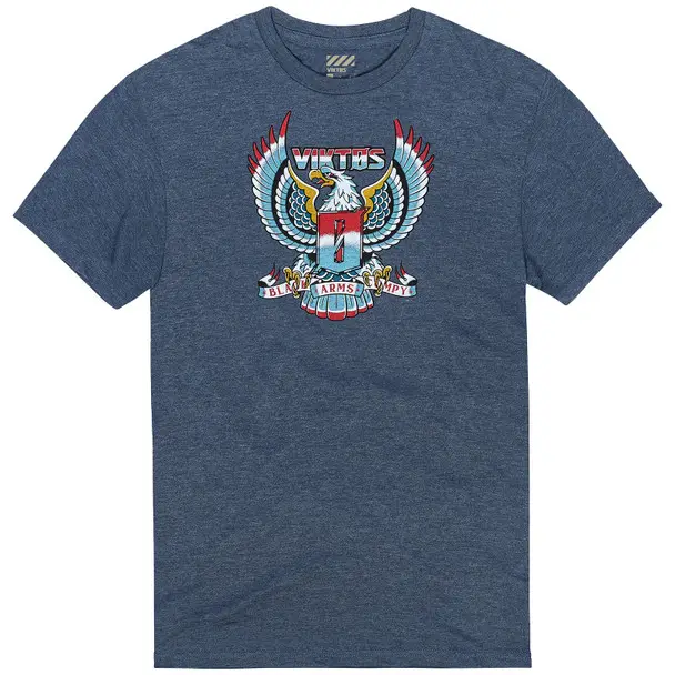 Deal VIKTOS Men's Wingover Navy Heather Tee (19000)